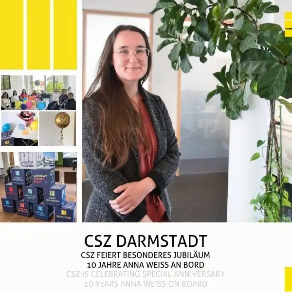CSZ celebrates a special anniversary: 10 years with Anna Weiß on board